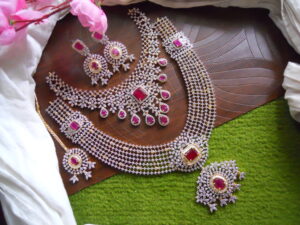 Combo Diamond Zircon Bridal Se