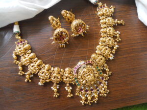 Temple Kempu Necklace