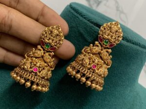 Temple Design Jhumkis