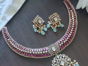 Victorian Party Wear Necklace-Victoria